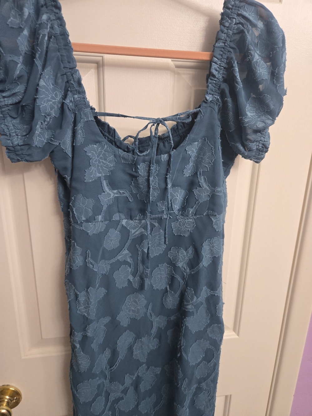 Urban Outfitters Teal and Navy Stretch Top - Picture 15 of 15